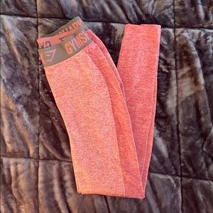 Gym pink leggings seamless